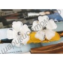 Серьги star love flower diamond stud